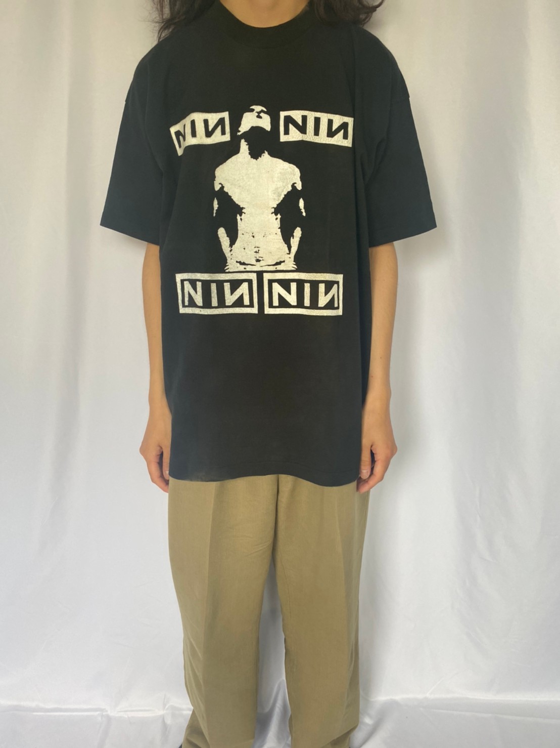 90's NINE INCH NAILS USA製 ロックバンドTシャツ XL