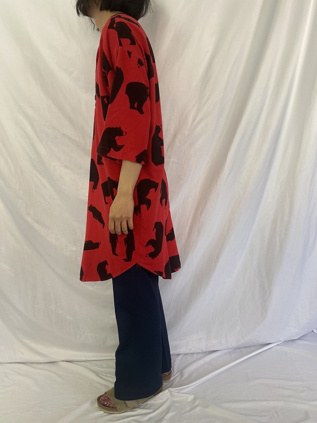 USA製 90s Michigan Rag Ladybug Print Sweatshirt 白 XL
