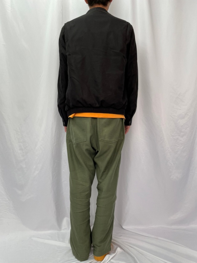 極美品 ＜Steven Alan＞LINEN BALON スイングトップ 黒