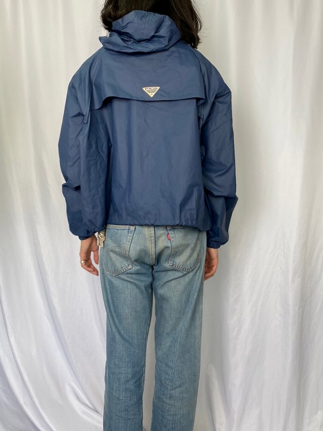 90s Columbia fishing jacket PVC L PFG