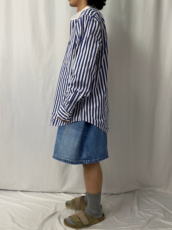 ラルフローレン カスタムフィット 紺 ネイビー 刺繡 長袖 | ビンテージ