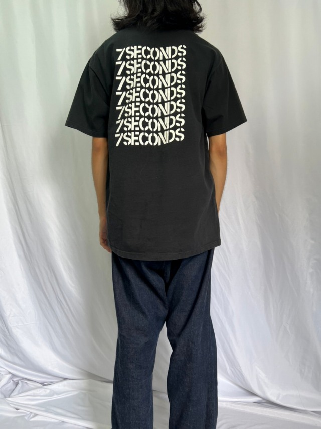 7SECONDS USA製 ハードコアパンクバンドTシャツ XL