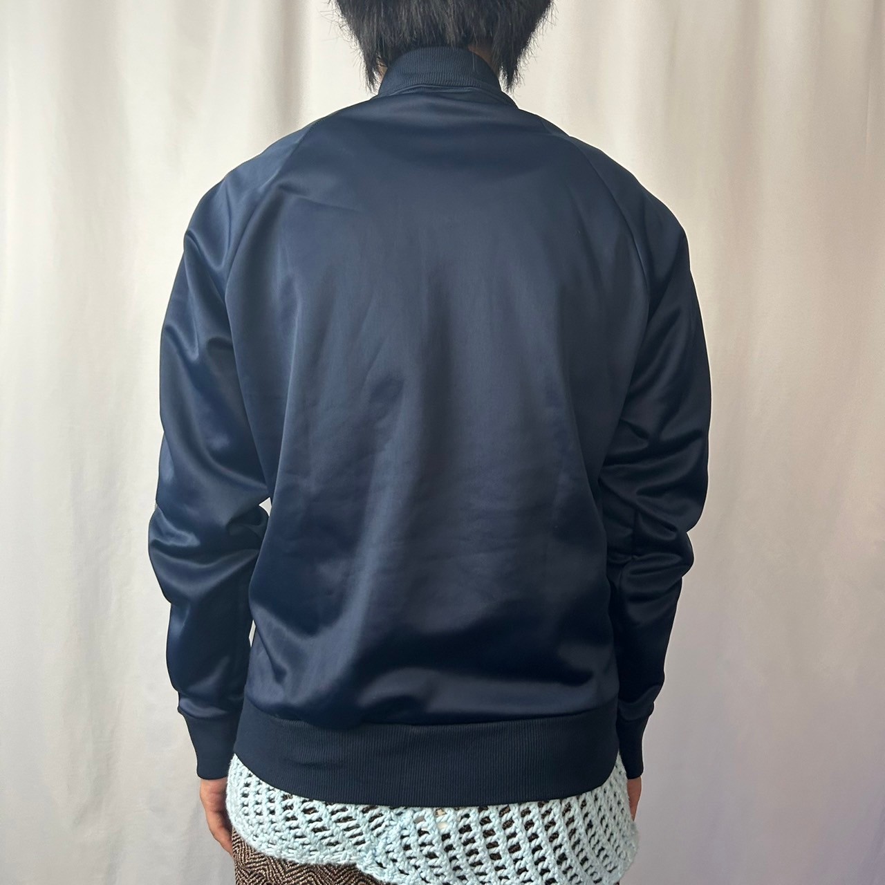 80年代 80s アディダス スポーツ ジャージ ネイビー 紺