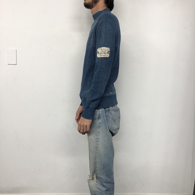 キャピタル ブランド アーカイブ 日本製 藍 ゴブセーター ミリタリー 