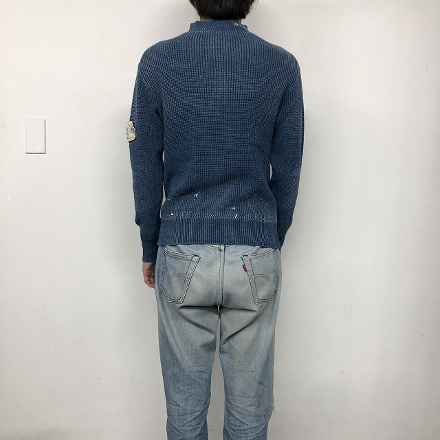 キャピタル ブランド アーカイブ 日本製 藍 ゴブセーター ミリタリー