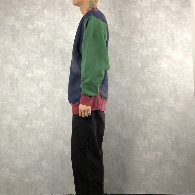 REVERSE WEAVE TYPE クレイジーパターンスウェット