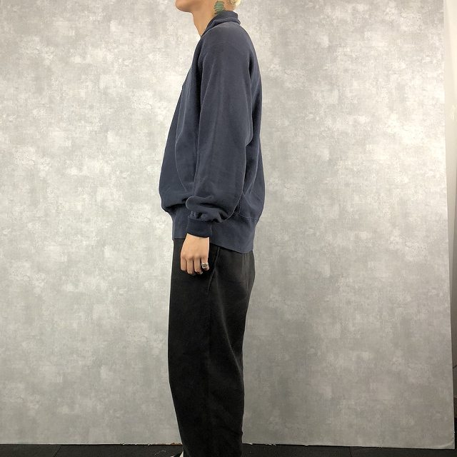 訳あり 60s USAFA champion ハーフジップ リバースウィーブ