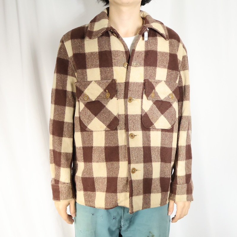 50's 50s 60s 50年代 60年代 ウールシャツ ウールジャケット