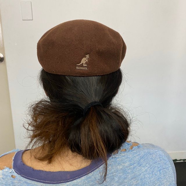 人気ブランド ビンテージ Kangol ブラック ハンチング レザー Usa製 カンゴール ハンチング ベレー帽 Ucs Gob Ve