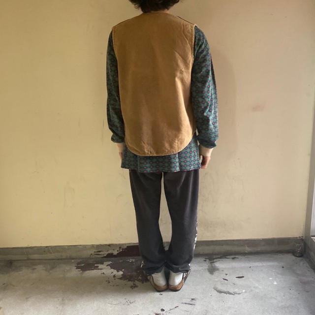 【SALE】 70〜80's Carhartt 裏ボア ダックベスト M