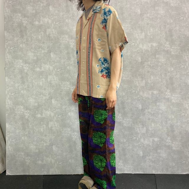 50年代 カナハモク ハワイアン 開襟 オープンカラー │ヴィテージ古着