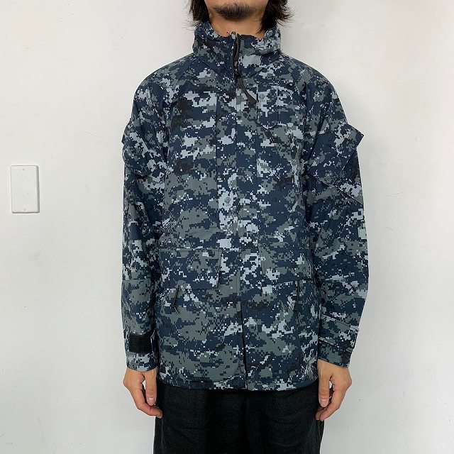 2000's U.S.NAVY GORE-TEX WORKING PARKA SMALL-SHORT