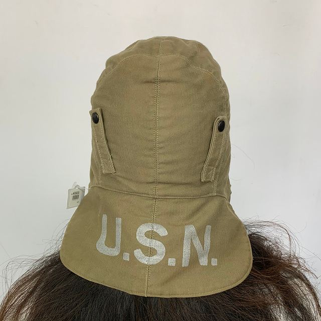 USN、US NAVY 1940年代　WW2 デッキキャップ　ヴィンテージ