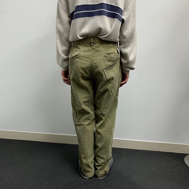 ポロラルフローレン コットン トラウザーズ カーキ｜ヴィテージ古着屋Feeet 通販 名古屋 大須 メンズ