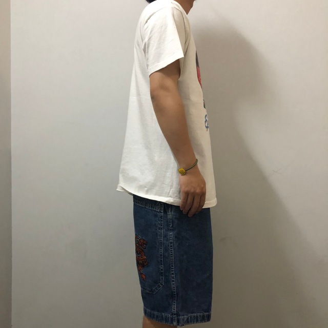 90's〜 DISNEY MICKEY MOUSE USA製 キャラクタープリントTシャツ XL
