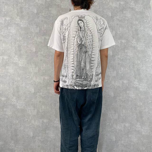 聖書 Jesus ジーザス イエス キリスト 神 宗教 ホワイト 白 ビンテージ古着屋feeet 通販 名古屋 大須 メンズ