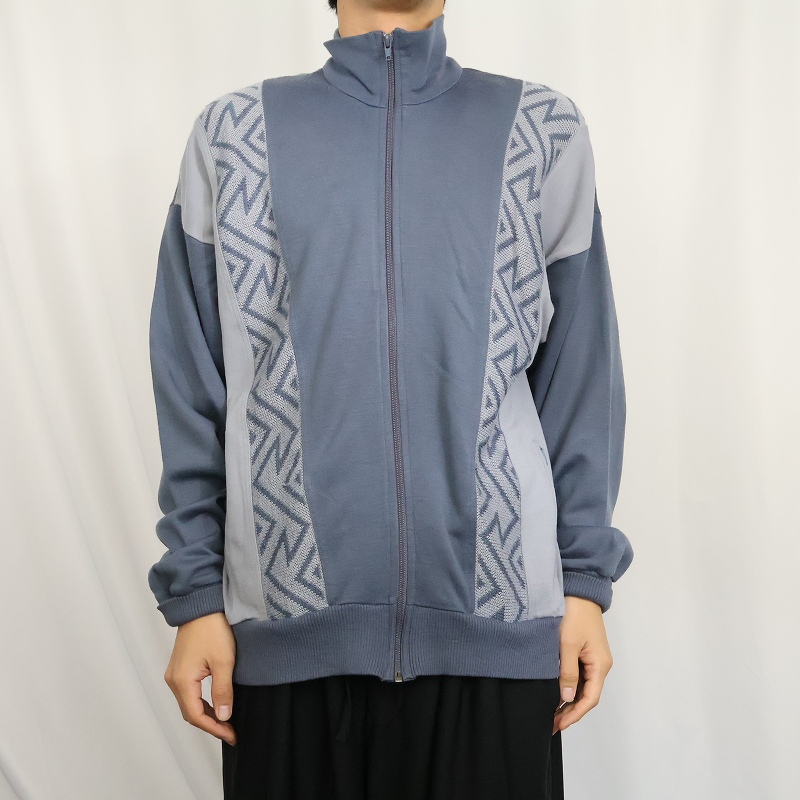 画像2: NACWiN ニット切り替え トラックジャケット SIZE50 (2)