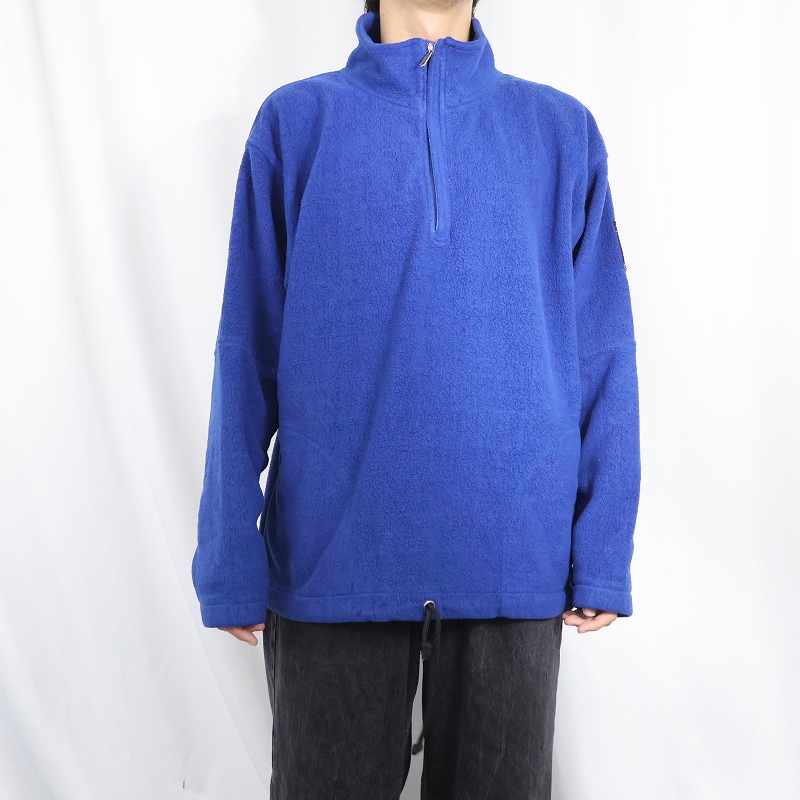 画像2: 90's GAP "ALPINE SERIES" ワッペン付き ハーフジップフリースジャケット M (2)
