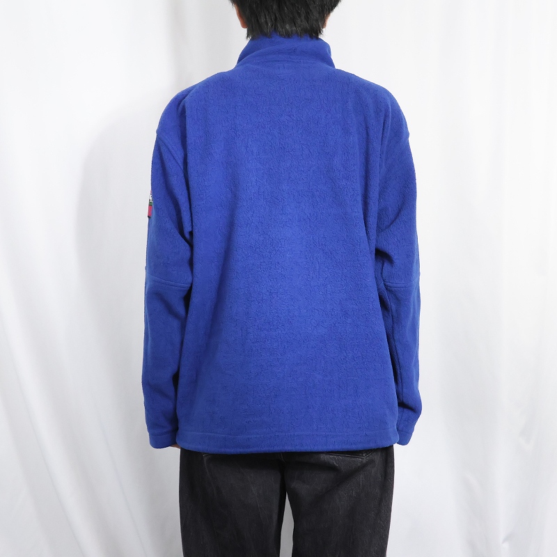 画像3: 90's GAP "ALPINE SERIES" ワッペン付き ハーフジップフリースジャケット M (3)