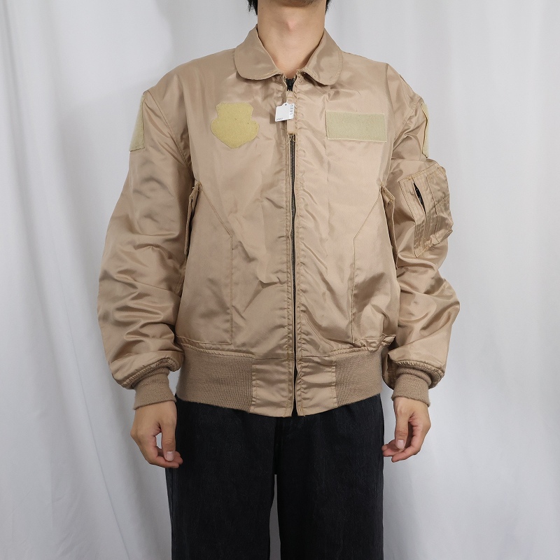 画像2: 2000's U.S.AIR FORCE CWU-36/P "TAN" フライトジャケット X-LARGE (2)