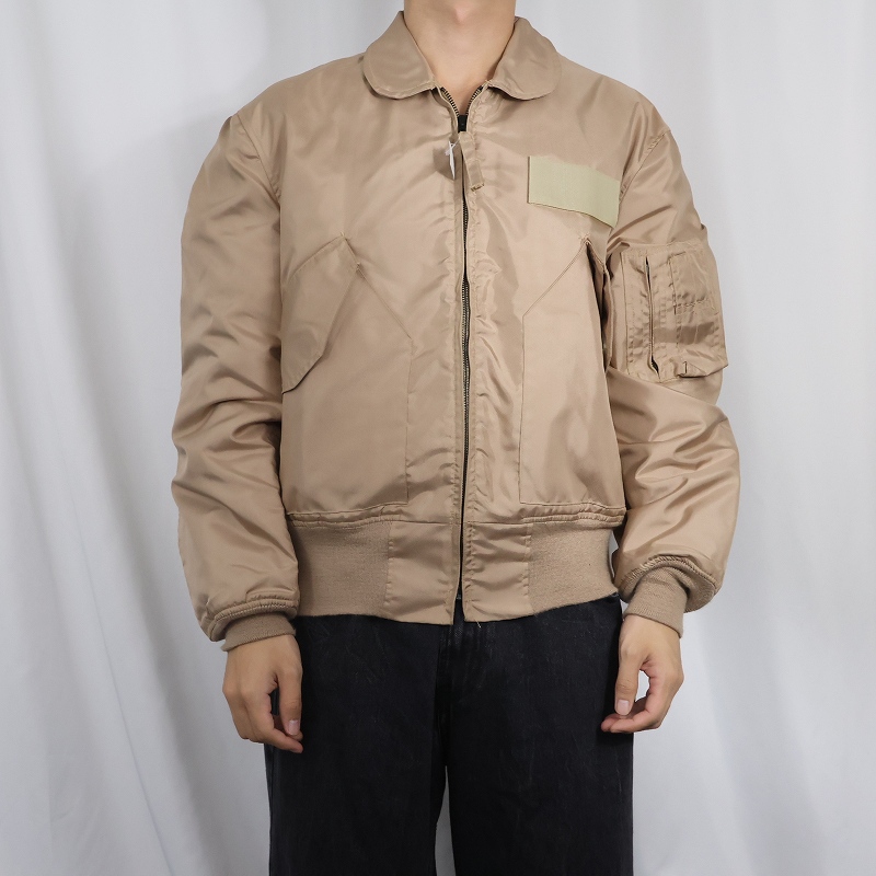 画像2: 2000's U.S.AIR FORCE CWU-36/P "TAN" フライトジャケット MEDIUM (2)