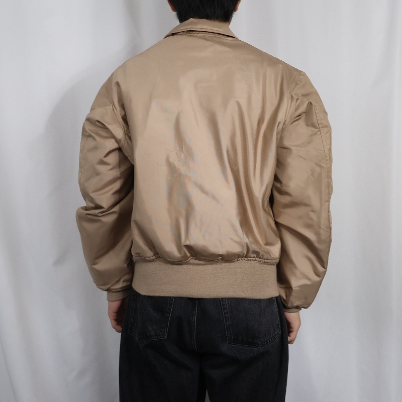 画像3: 2000's U.S.AIR FORCE CWU-36/P "TAN" フライトジャケット MEDIUM (3)