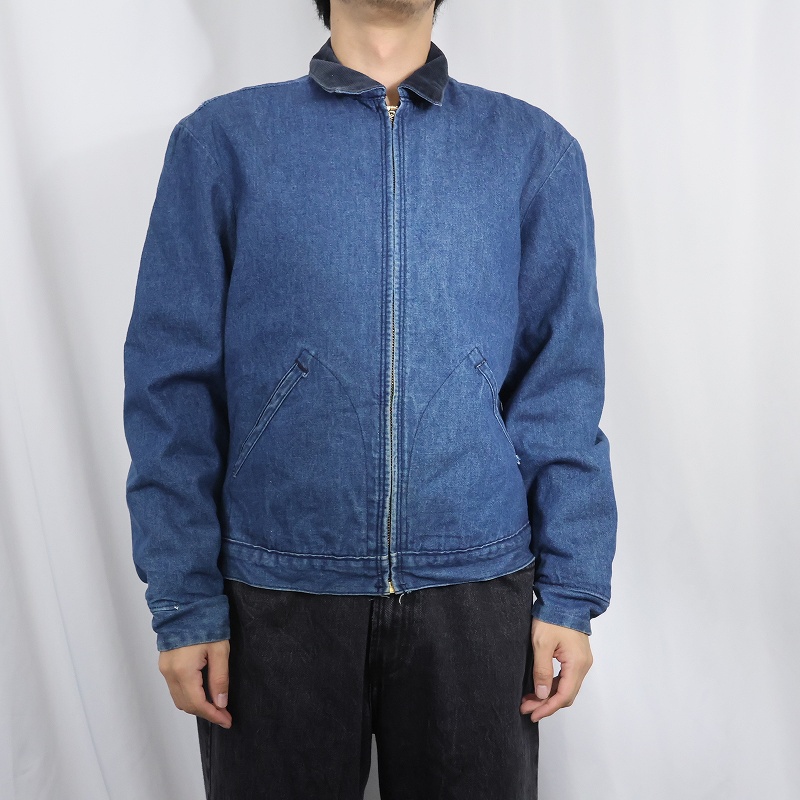 画像4: 70〜80's BIG BEN USA製 ブランケットライナー デニムジャケット SIZE38 (4)