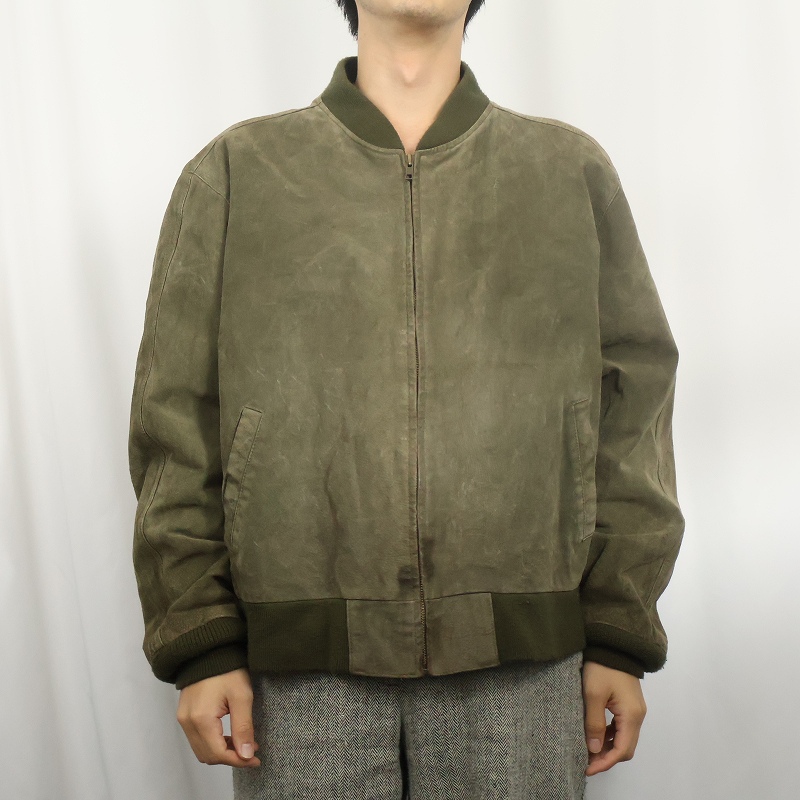 画像2: HILL & ARCHER スエードレザージャケット SIZE46 (2)