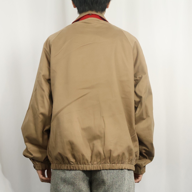 画像4: 80's〜 Competitive Edge Neiman Marcus チンスト付き コットン リバーシブルジップジャケット L (4)