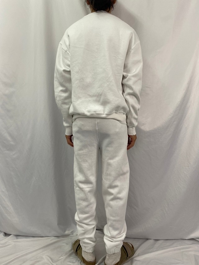 90's〜 JERZEES USA製 スウェット/パンツ SETUP 無地 L/M