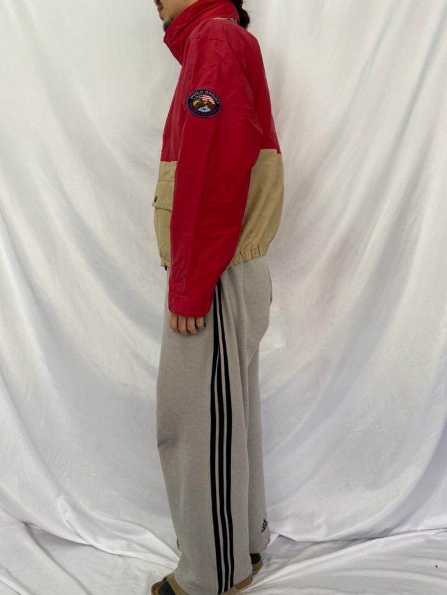 90年代 90s ポロスポーツラルフローレン 2トーン ジップ
