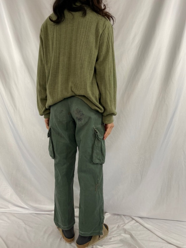 50年代 50s フランス軍 フレンチアーミー 前期 カーキ カーゴパンツ 50年代 50s フランス軍 フレンチアーミー 前期 カーキ カーゴパンツ