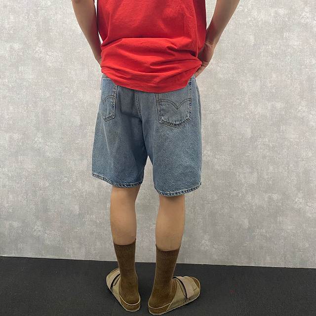 90s USA製 Levi's リーバイス 550 ハーフパンツ デニム