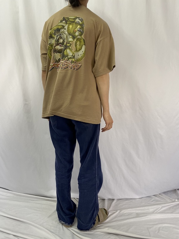 90's〜 PLASTIK キャラクタープリントTシャツ XL