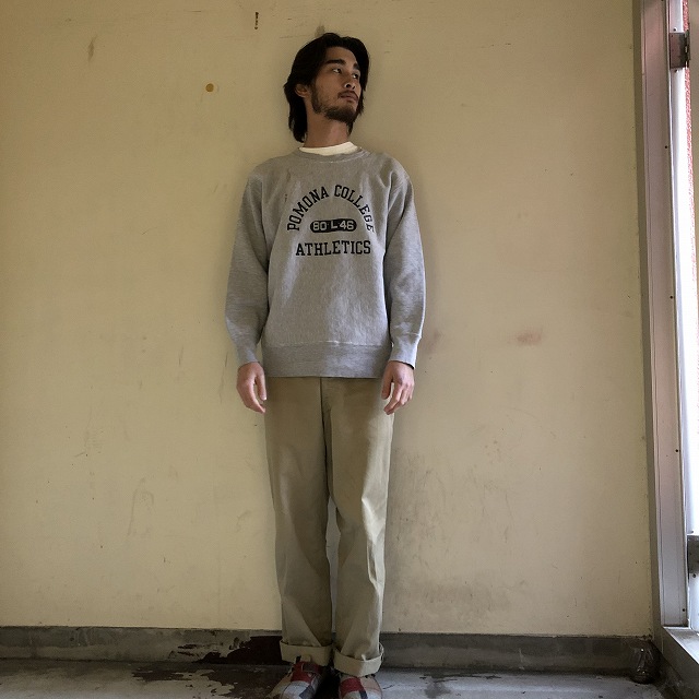 70s Champion Reverse Weave 3段プリント-