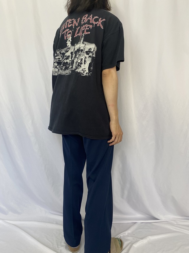 ギルダン GILDAN CANNIBAL CORPSE カンニバルコープス アルバム Eaten Back to Life カットオフ バンドTシャツ バンT メンズM /eaa248642
