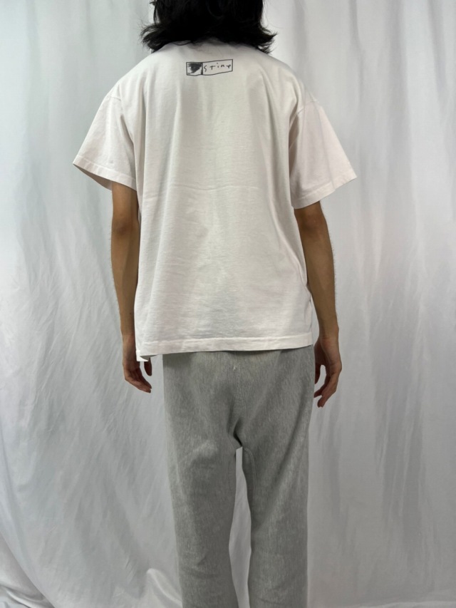 90年代 90s リチャード・スタイン アメリカ製 白 ホワイト Tシャツ