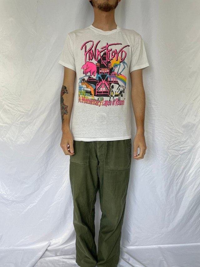 80s 80年代 ピンクフロイド 鬱 アルバム バンT| ビンテージ古着屋Feeet