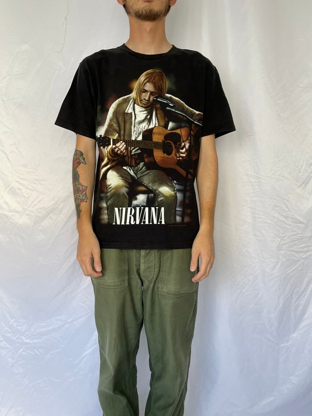 Nirvana tシャツ 90s Kurt Cobain