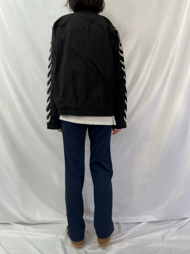ブートNIKE ファイヤーパターン ジップジャケット XL