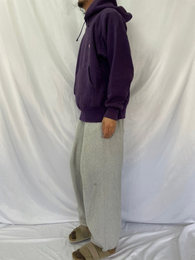 90年代 90s チャンピオン アメリカ製 リバースウィーブ パープル 紫