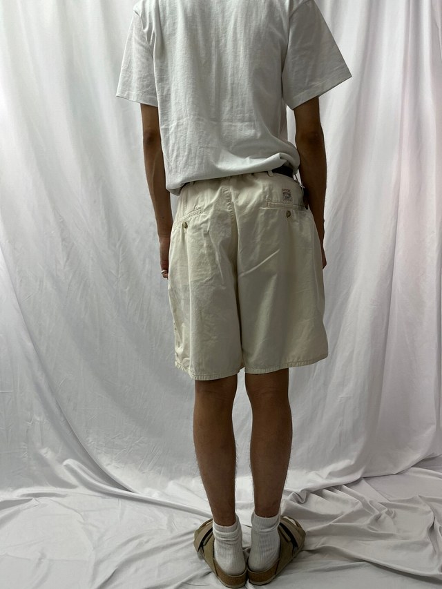 90's POLO Ralph Lauren USA製 2タックショーツ W33