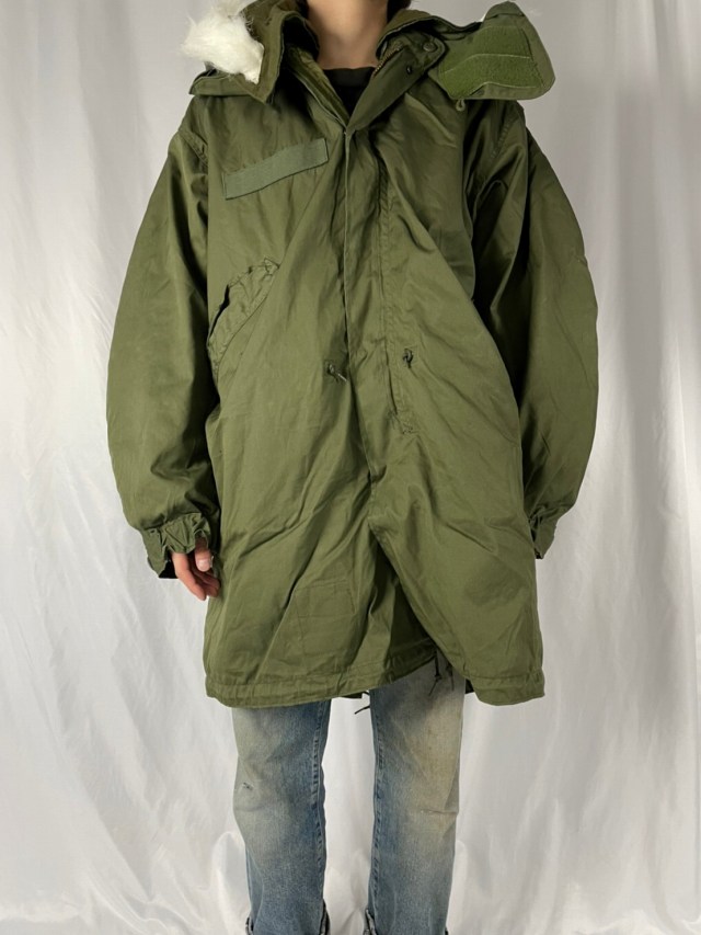 80s US.ARMY アメリカ軍 M-65 FISH TAIL モッズコート-