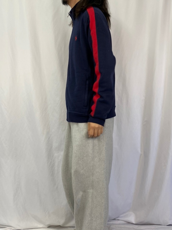 90s USA製 POLO ポロ ラルフローレン ハーフジップ ニット