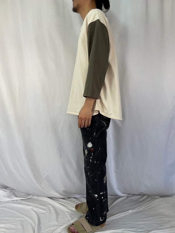 00s メキシコ製 Dickiesディッキーズ ダック地 ペインターパンツ