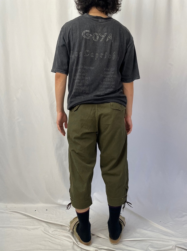 LUIK 1990s wide cargo pants