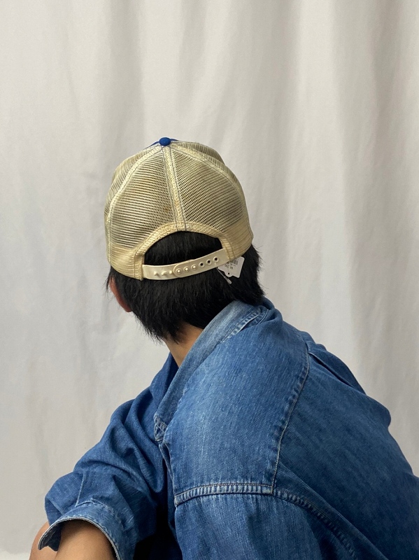 青 ブルー 帽子 │ヴィテージ古着屋Feeet 通販 名古屋 大須 メンズ