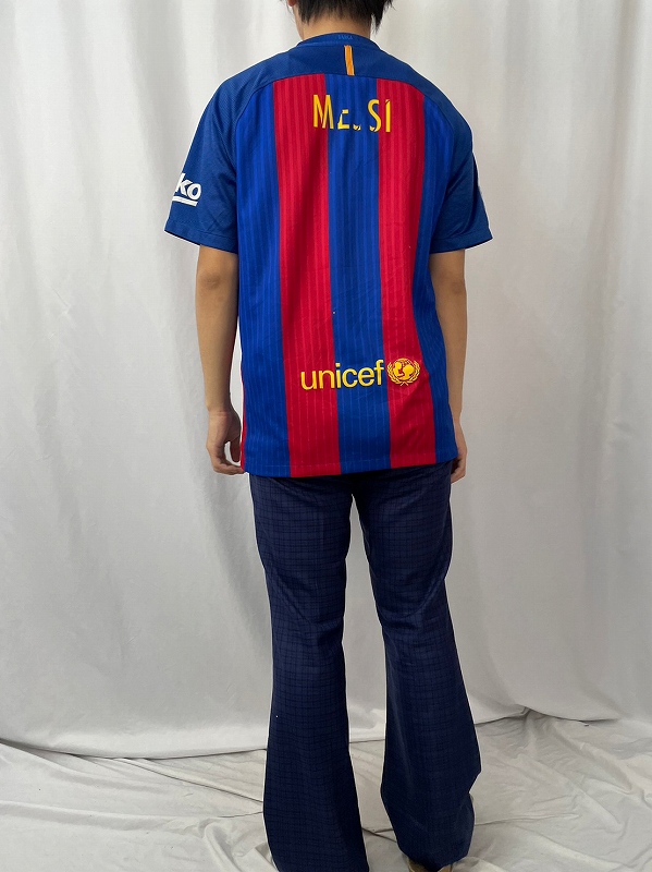 ゲームシャツ NIKE ナイキ バルセロナ フットボール MESSI