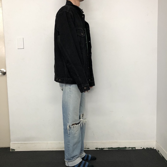 リーバイス ジージャン 黒 ｜ヴィテージ古着屋Feeet 通販 名古屋