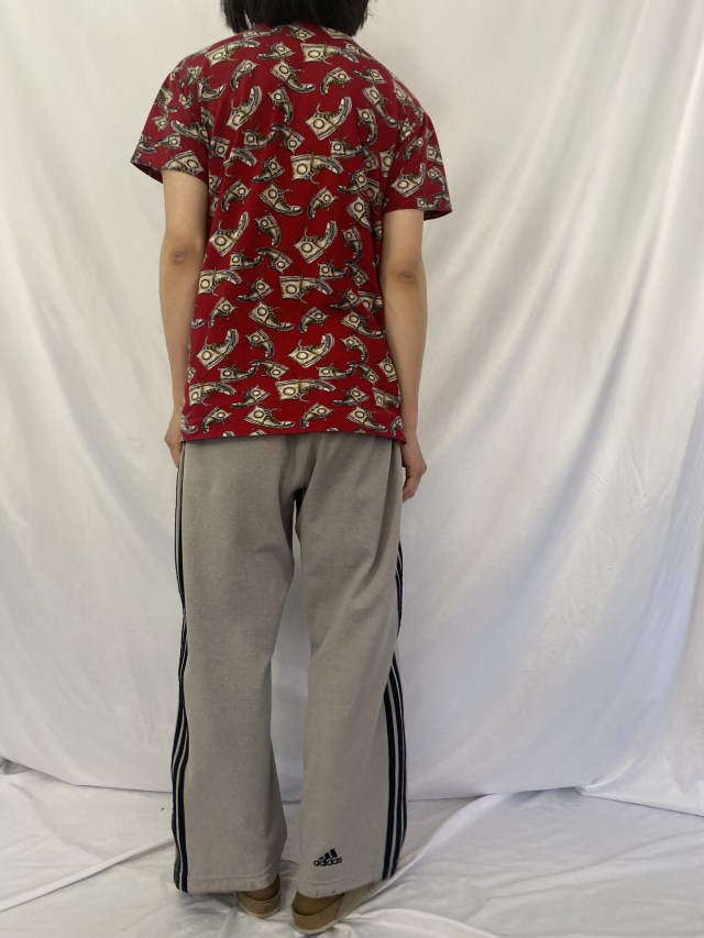 90's POLO Ralph Lauren USA製 スニーカー柄 Tシャツ